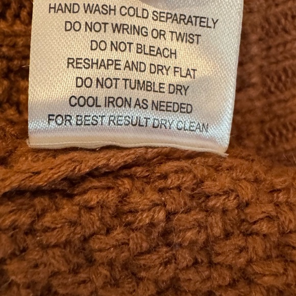 Pink Rose Women's Brown Cardigan - Picture 6 of 6